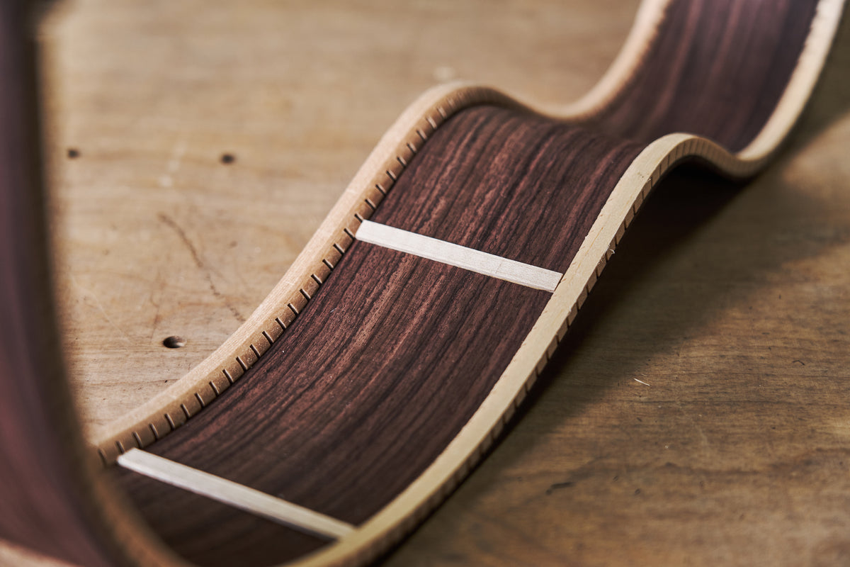 bent side Indian rosewood