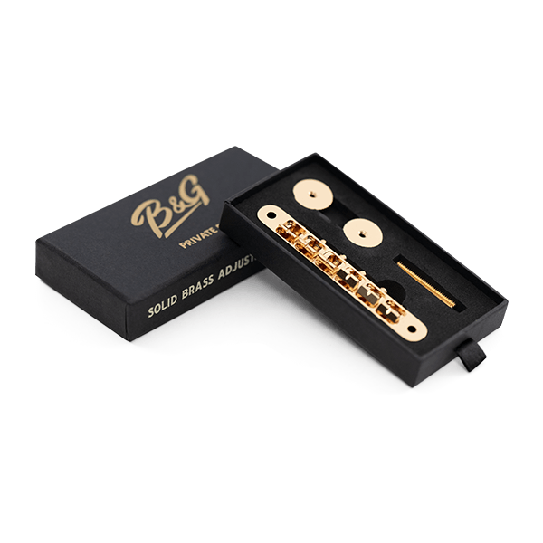 B&G Solid-Brass Bridge – B&G Guitars