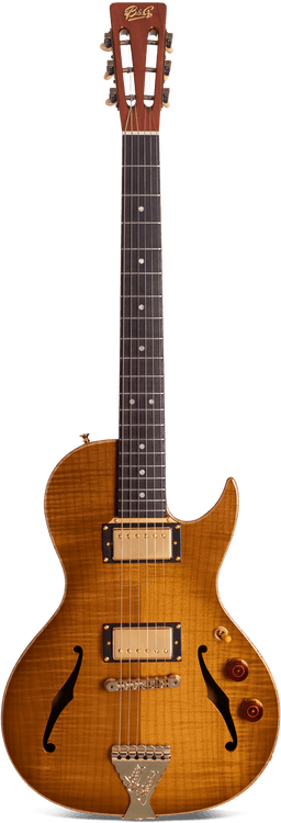 Crossroads Little Sister Cutaway Humbuckers 5A Honey Burst - B&G Guitars