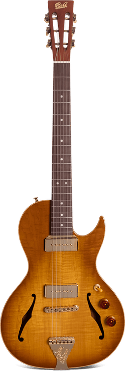 Crossroads Little Sister Cutaway P90s Honey Burst - B&G Guitars