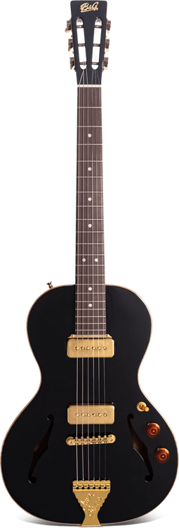Crossroads Little Sister Non - Cutaway P90s Midnight Ocean - B&G Guitars