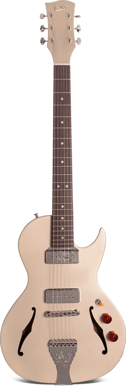Crossroads Step Sister Cutaway P90s Champagne - B&G Guitars