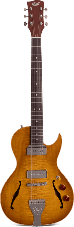 Crossroads Step Sister Cutaway P90s Honey Burst - B&G Guitars
