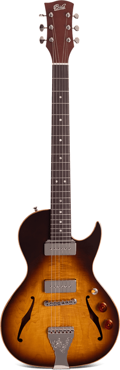 Crossroads Step Sister Cutaway P90s Tobacco Burst - B&G Guitars