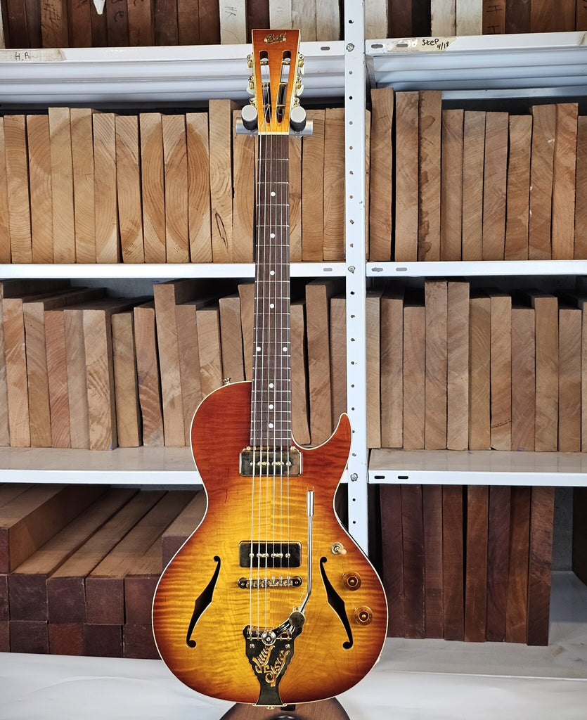 PB Little Sister tobacco burst matched headstock