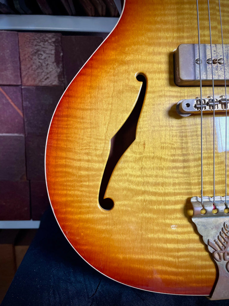 Private Builld Little Sister Non Cutaway Tobacco Burst