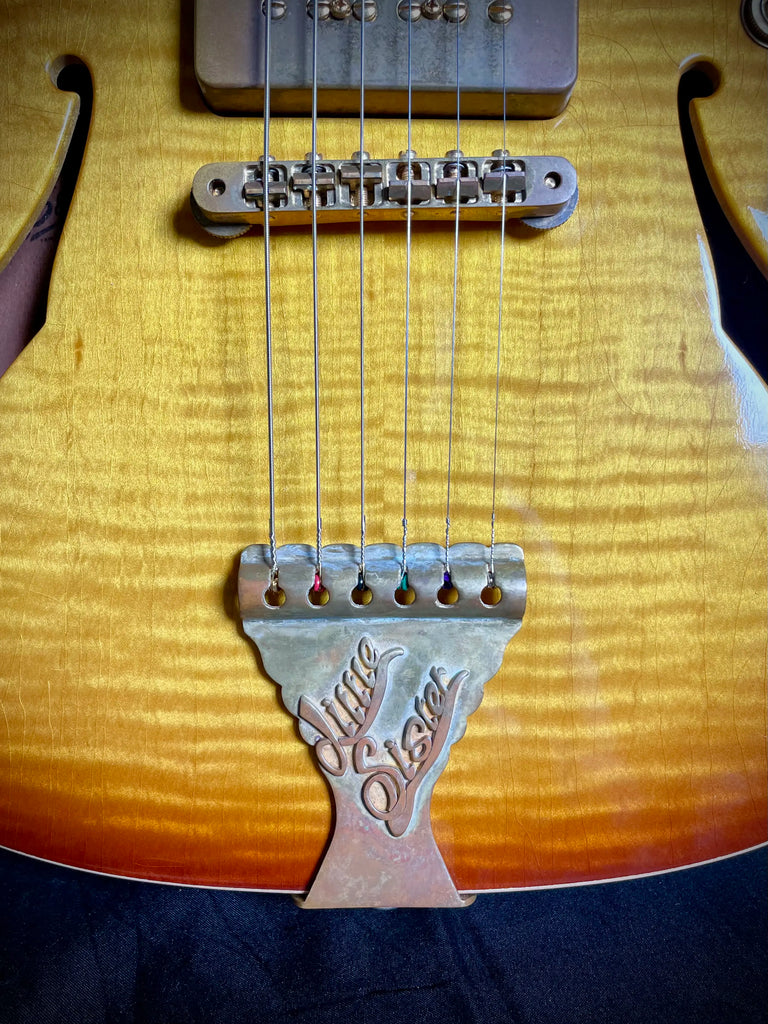 Private Builld Little Sister Non Cutaway Tobacco Burst