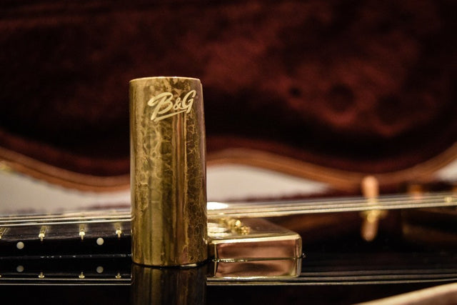 B&G Aged Brass Rock Slide