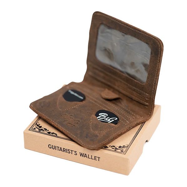 B&G Leather Guitarist's Wallet