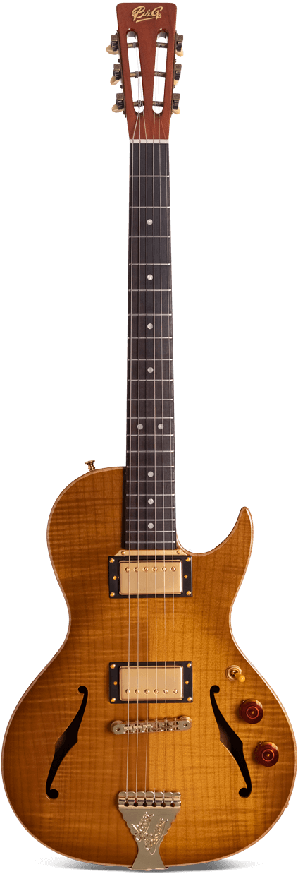 Crossroads Little Sister Cutaway Humbuckers 5A Honey Burst