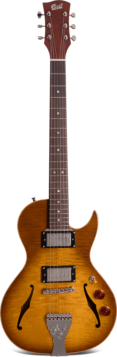 Crossroads Step Sister Cutaway Humbuckers Honey Burst