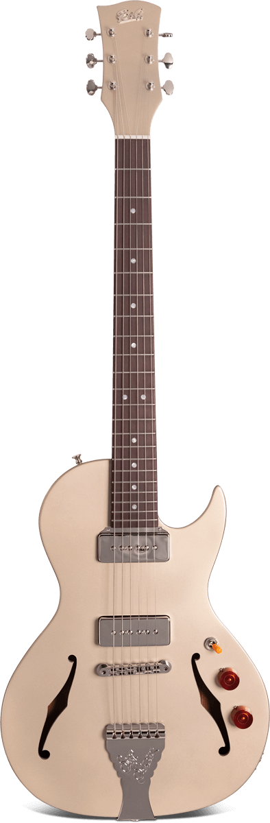 Crossroads Step Sister Cutaway P90s Champagne