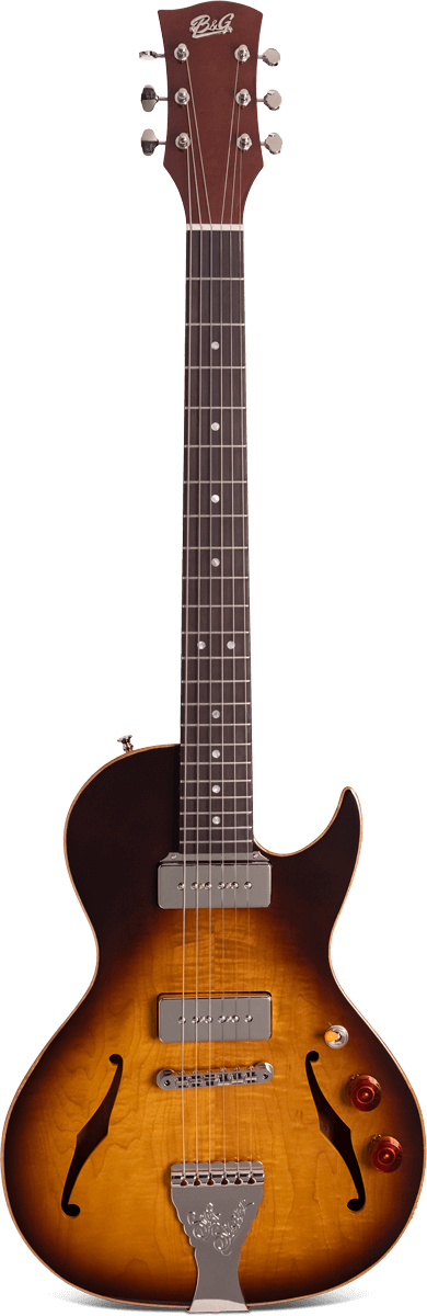 Crossroads Step Sister Cutaway P90s Tobacco Burst