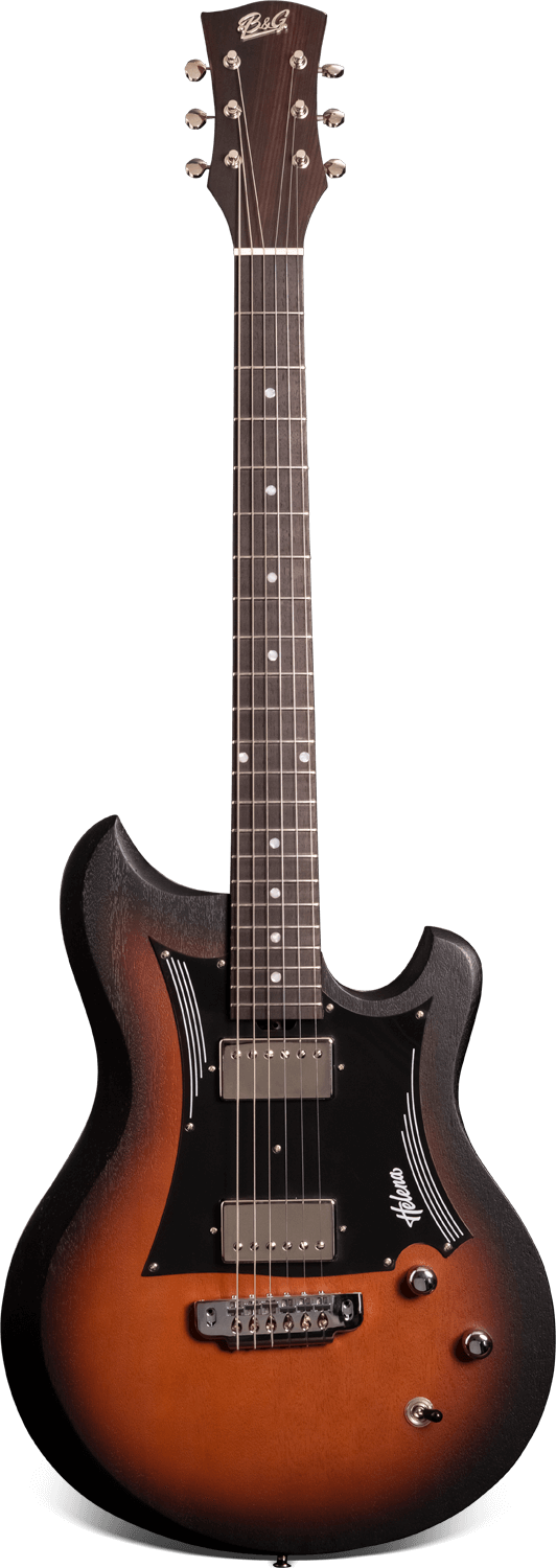 Helena Humbuckers Fire Burst