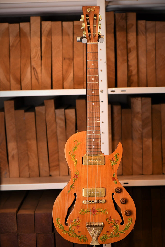 Little Sister Cedar Of Lebanon Cutaway P90s