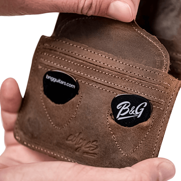 B&G Leather Guitarist's Wallet