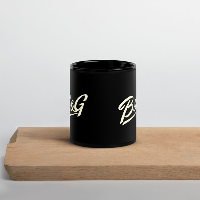 B&G Black Glossy Mug