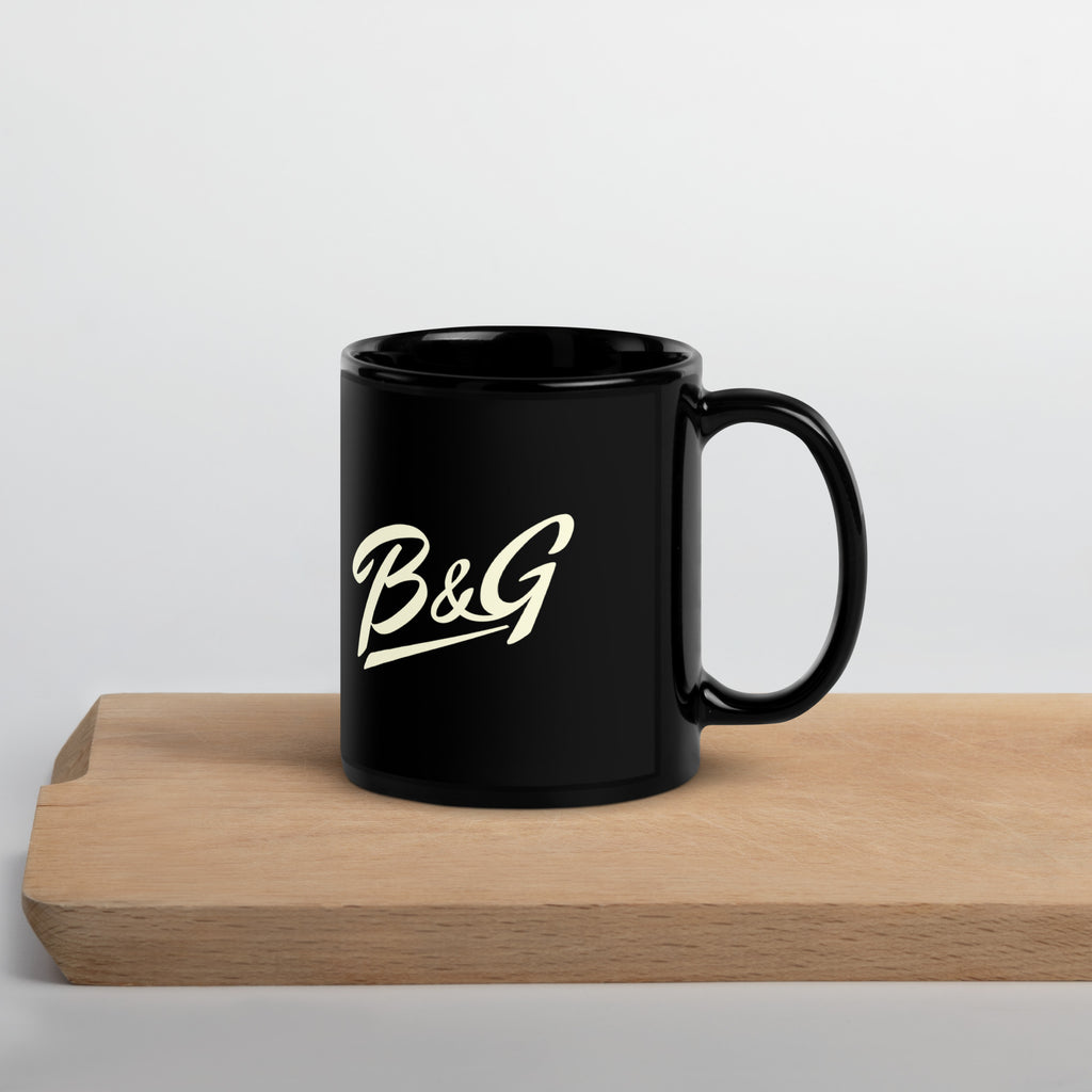 B&G Black Glossy Mug