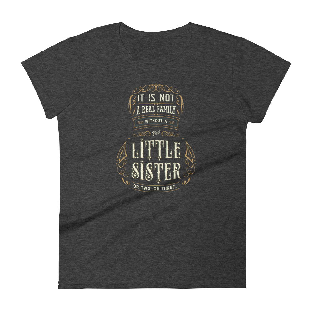Lillasysterfamiljens T-shirt för kvinnor